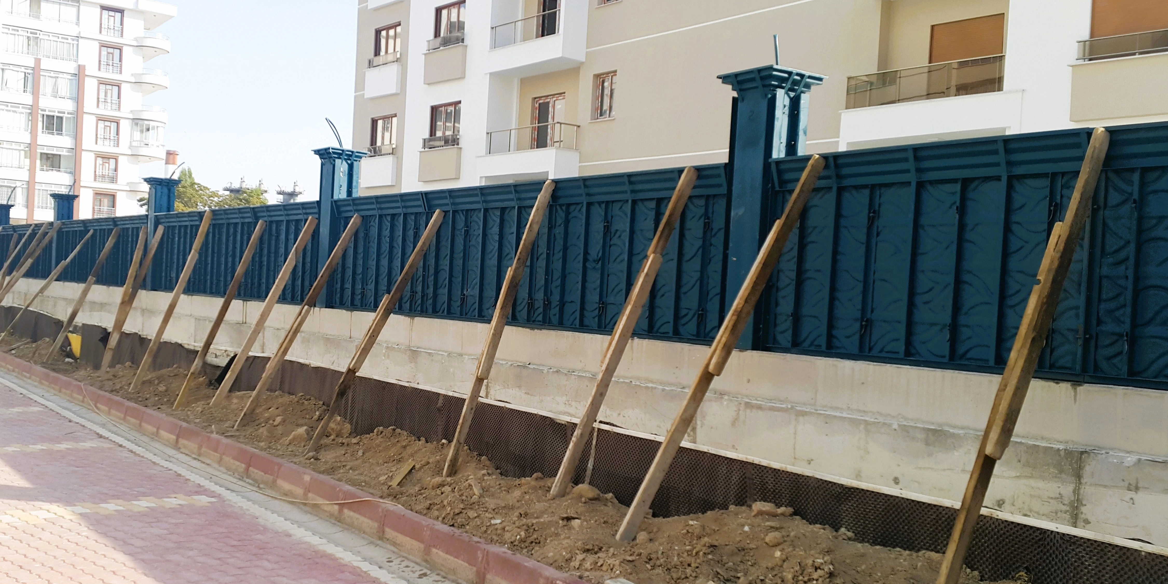 Ankara istinat duvarı ve beton duvar yapımı